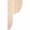 Ekena Millwork Crestline Rough Sawn Corbel, Douglas Fir, 4"W x 8"D x 16"H COR04X08X16CRE00RDF - alternate 3